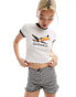 Фото #1 товара Basic Pleasure Mode guiness toucan motif baby tshirt in white