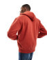 Фото #8 товара ASOS DESIGN heavyweight oversized hoodie 400gsm in burgundy