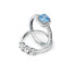 Tesori SAIW1140 Sparkling Sterling Silver Ring