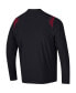 ფოტო #4 პროდუქტის Men's Black Texas Tech Red Raiders 2021 Sideline Motivate Quarter-Zip Jacket