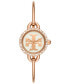 ფოტო #6 პროდუქტის Women's The Miller Rose Gold-Tone Stainless Steel Bangle Bracelet Watch 27mm Set