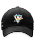 ფოტო #3 პროდუქტის Men's Black Pittsburgh Penguins Team Logo Pride Adjustable Hat