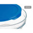 Круглая коробочка для завтраков с крышкой Chefs Синий 595 ml 14 x 6,3 x 14 cm (6 штук)