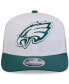 Фото #4 товара Men's White/Midnight Green Philadelphia Eagles 2024 NFL Training Camp 9SEVENTY Trucker Hat