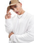 Фото #1 товара Jack & Jones oversized long sleeve t-shirt in white