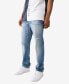 ფოტო #2 პროდუქტის Men's Ricky Flap Rope Stitch Straight Jean