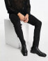 Фото #1 товара Religion slim tapered leg jeans in black