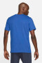 Фото #3 товара Dri Fit Running Tee Blue Erkek Baskılı Tişört Mavi