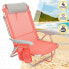 Фото #4 товара Складной стул с подголовником Aktive Flamingo Коралл 51 x 76 x 45 cm (2 штук)