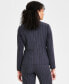 ფოტო #3 პროდუქტის Women's Two-Button Pinstripe Blazer