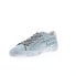 Фото #4 товара Diesel S-Leroji Low Mens Silver Leather Lifestyle Sneakers Shoes 8.5
