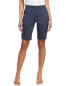 Фото #1 товара Nydj Bermuda Short Oxford Navy Jean Women's 14