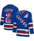Men's Brian Leetch New York Rangers 1993 Blue Line Player Jersey
