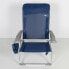 Фото #3 товара Пляжный стул Aktive Slim Складной Тёмно Синий 47 x 87 x 58 cm (2 штук)