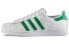 Фото #1 товара Кеды adidas Originals Superstar бело-зеленые