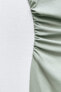 Фото #10 товара Платье асимметричного кроя с открытым плечом ZARA