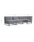 Фото #10 товара CLOSEOUT! Kathya 117" 3-Pc. Fabric Modular Sectional, Created for Macy's