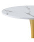 Фото #3 товара Round Bistro Table with Pedestal Base 20"