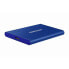 External Hard Drive Samsung Portable SSD T7 Blue 500 GB SSD