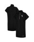 ფოტო #1 პროდუქტის Women's Black Chicago White Sox Emily Quarter-Zip Sneaker Dress