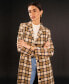 Women's Notched Lapel Mac Coat