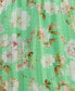 ფოტო #4 პროდუქტის Juniors' Floral-Print Ruffled Fit & Flare Dress