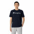 Men’s Short Sleeve T-Shirt Champion Crewneck Blue