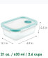 Purely Better Vented Glass Food Storage Container