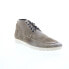 Фото #3 товара Roan by Bed Stu Tobias F804080 Mens Gray Leather Lifestyle Sneakers Shoes