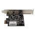 StarTech.com 2 Port PCI Express (PCIe) SuperSpeed USB 3.0 Card Adapter with UASP - LP4 Power - PCIe - USB 3.2 Gen 1 (3.1 Gen 1) - Full-height / Low-profile - PCIe 2.0 - 3 m - CE - FCC