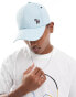 Paul Smith cap with zebra logo in light blue