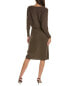 Фото #2 товара Sofiacashmere Off-The-Shoulder Cashmere Dress Women's Brown Xs