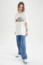 Фото #5 товара Футболка Defacto BT21 Oversize Fit Shor