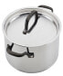 Фото #3 товара 5-Ply Clad Stainless Steel 6 Quart Induction Stockpot with Lid
