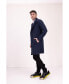 ფოტო #4 პროდუქტის Men's Modern Asymmetrical Raw Edge Rebel Cardigan Sweater