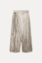 ZW COLLECTION 100% LINEN PAREO TROUSERS