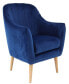 Фото #1 товара Fabric Tufted Accent Chair, 30" x 28" x 32"