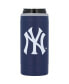 Фото #2 товара New York Yankees 12 Oz Flipside Powdercoat Slim Can Cooler