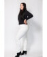 ფოტო #2 პროდუქტის Plus Size Denim Mid Rise Skinny Jeans