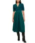 Фото #1 товара Derek Lam 10 Crosby Claire Mixed Media Puff Sleeve Dress Women's 2