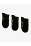 U Nopad Mid Cut 3 Pack Sock Unisex Siyah Çorap S192139-001