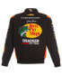 ფოტო #3 პროდუქტის Men's Black Austin Dillon Bass Pro Shops Twill Driver Uniform Full-Snap Jacket