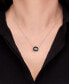Macy's onyx (14mm x 10mm) Oval Pendant Necklace