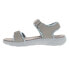 Фото #6 товара Propet Travelactiv Aspire Strappy Womens Grey Casual Sandals WST053P-022