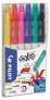 Фото #1 товара PILOT PEN Pilot FriXion Colouring, Medium, 6 colours, Black,Blue,Green,Pink,Red,Yellow, Bullet tip, Multicolor, 6 pc(s)