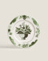 Fruit earthenware dinner plate