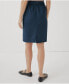 ფოტო #3 პროდუქტის Cotton Classic Woven Twill Drawstring Skirt