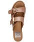 Фото #4 товара Women's Kaira Buckle Wedge Sandals