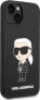 Karl Lagerfeld Etui Karl Lagerfeld KLHCP14MSNIKBCK Apple iPhone 14 Plus hardcase czarny/black Silicone Ikonik