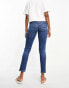 Фото #4 товара River Island Tall slim jeans in mid blue wash